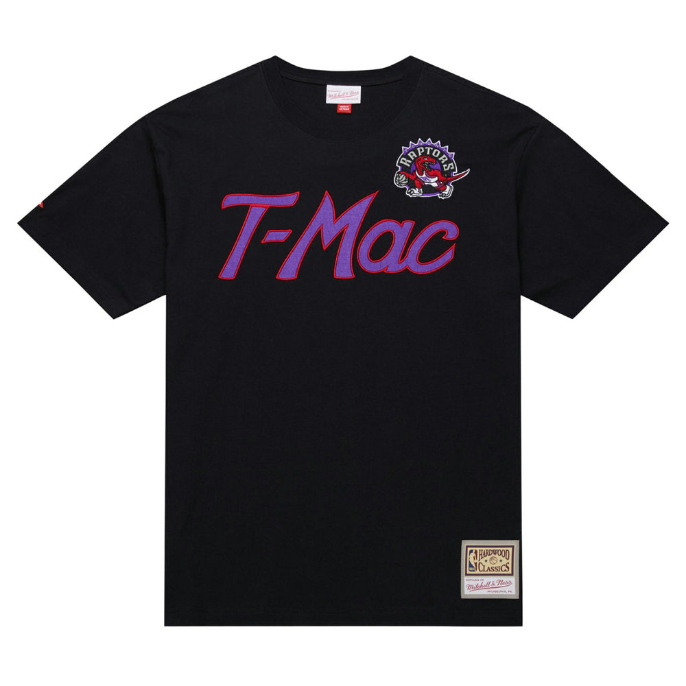 Black Tracy McGrady Toronto Raptors Premium Nickname T-Shirt | NBA