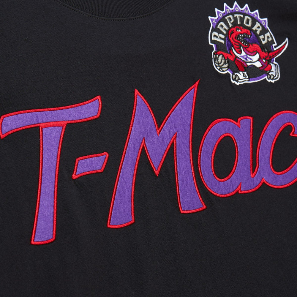 Black Tracy McGrady Toronto Raptors Premium Nickname T-Shirt | NBA