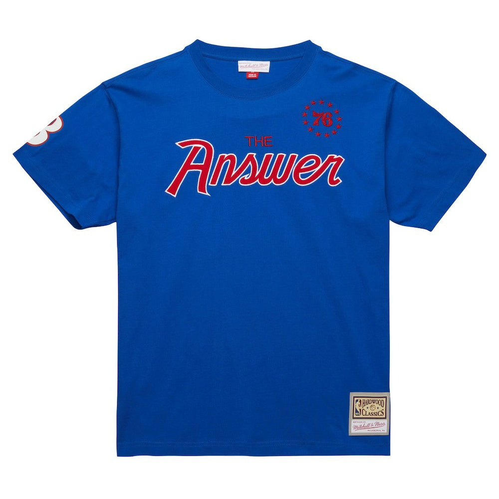 Royal Allen Iverson Philadelphia 76ers Premium Nickname T-Shirt | NBA
