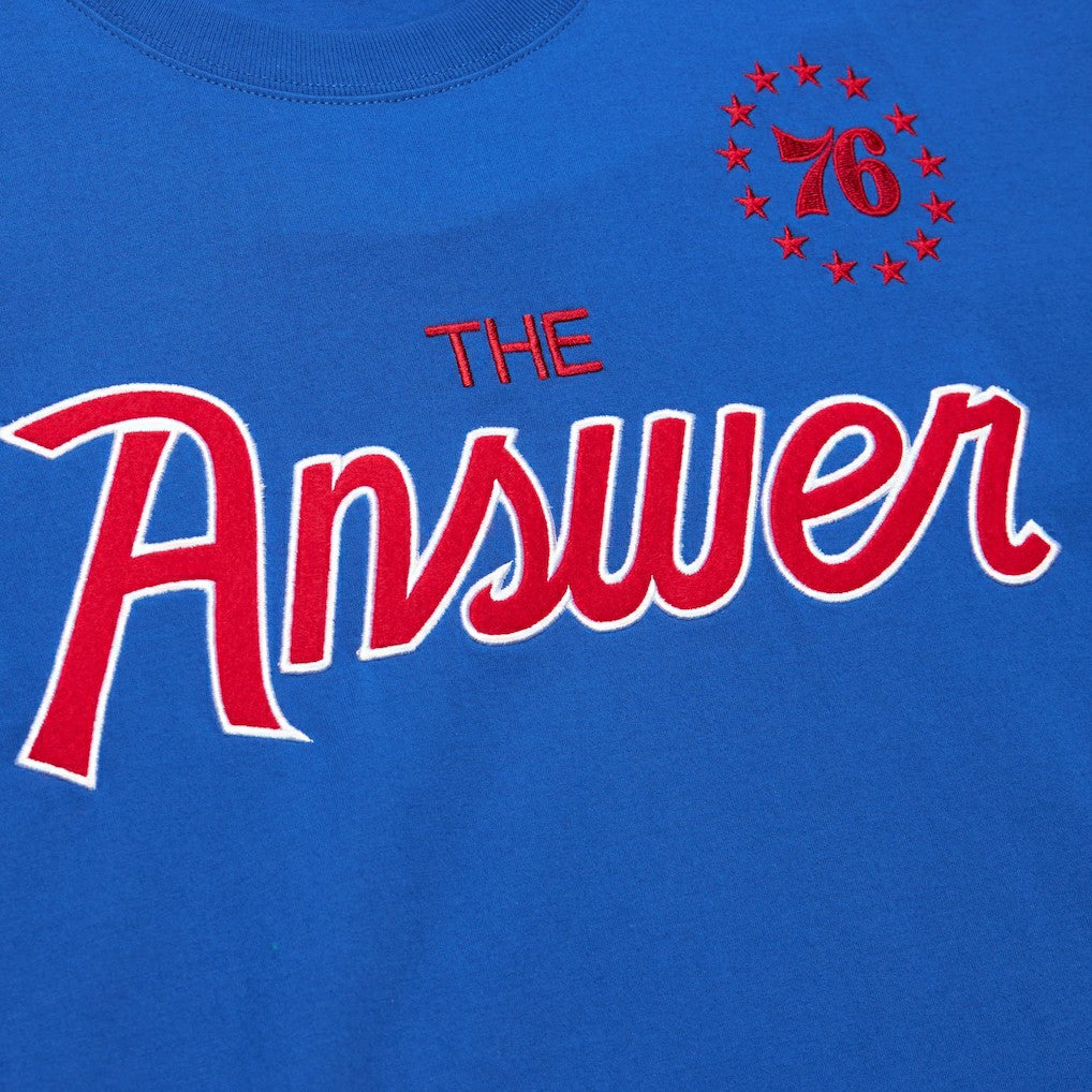 Royal Allen Iverson Philadelphia 76ers Premium Nickname T-Shirt | NBA