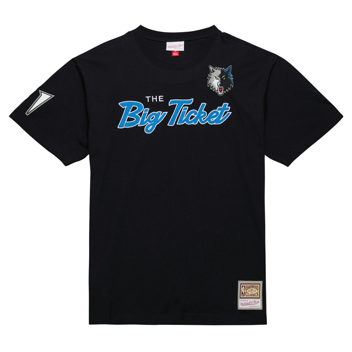 Black Kevin Garnett Minnesota Timberwolves Premium Nickname T-Shirt | NBA