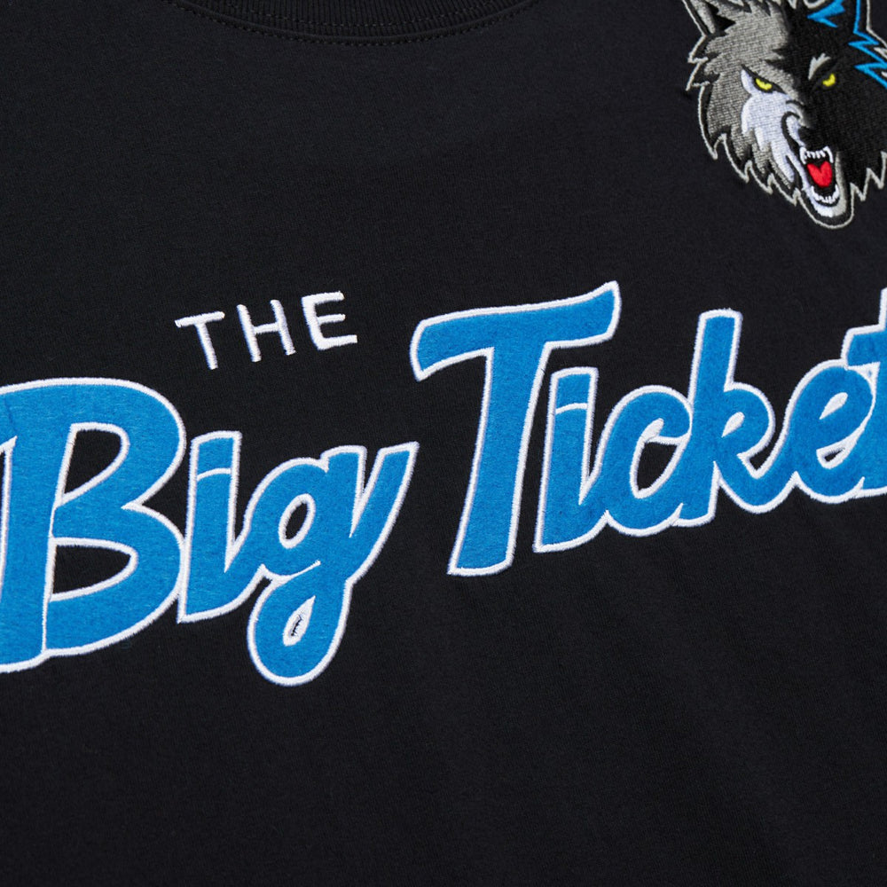 Black Kevin Garnett Minnesota Timberwolves Premium Nickname T-Shirt | NBA