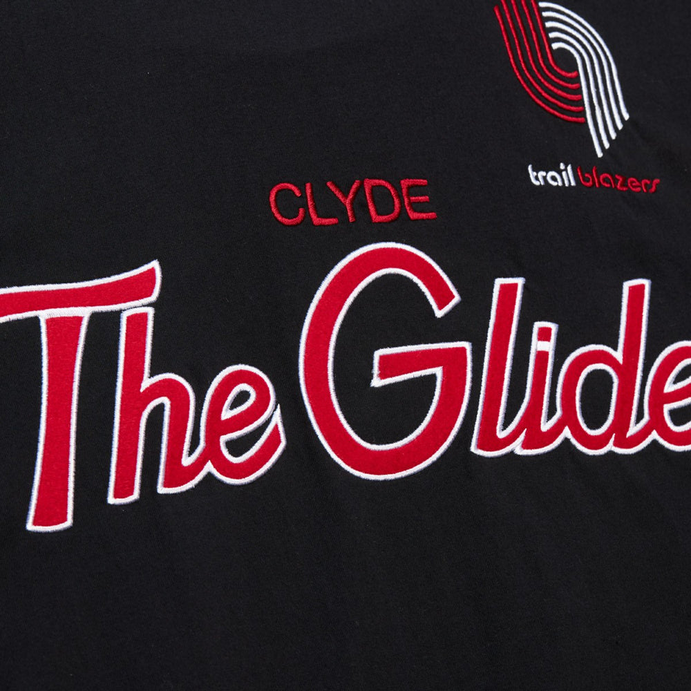 Black Clyde Drexler Portland Trail Blazers Premium Nickname T-Shirt | NBA