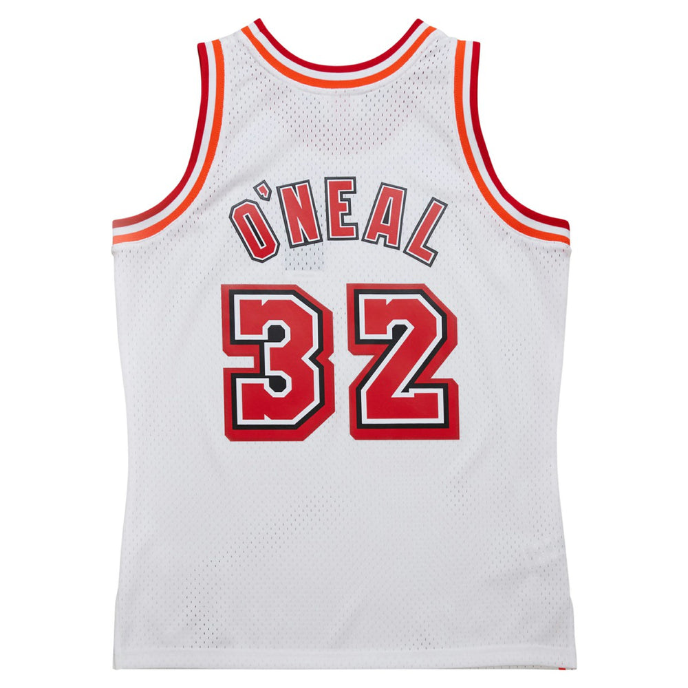 White Shaquille O'Neal Miami Heat 2007/08 Hardwood Classics Swingman Jersey | NBA