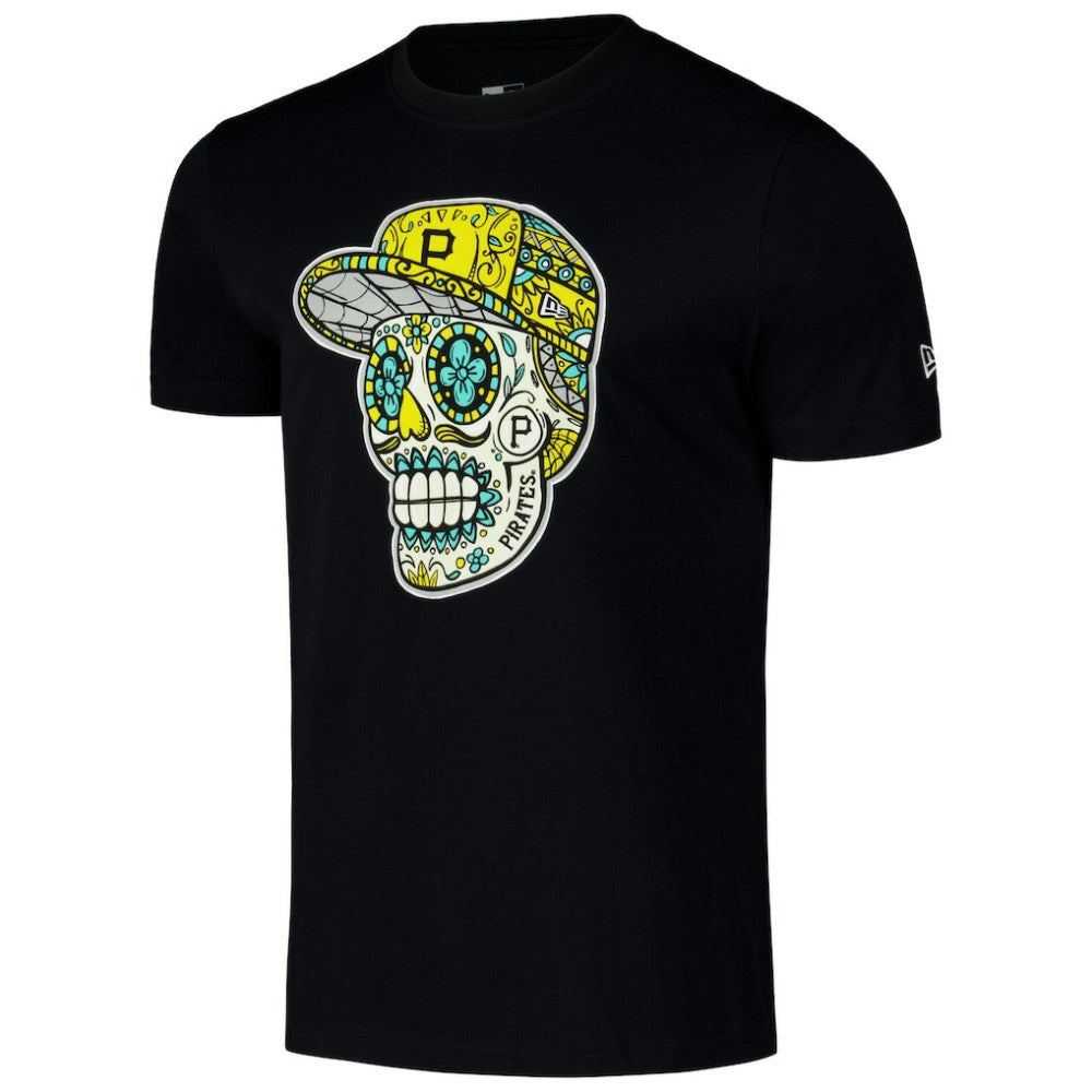 Pittsburgh Pirates New Era Sugar Skulls T-Shirt - MLB T-shirts