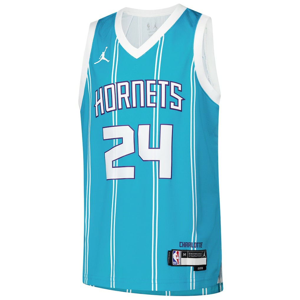 Teal Brandon Miller Charlotte Hornets Youth Swingman Jersey | NBA