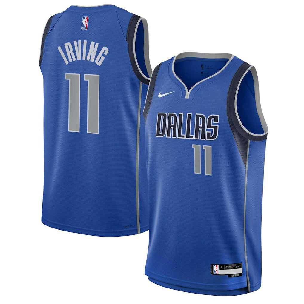 Blue Kyrie Irving Dallas Mavericks Youth Swingman Jersey sale | NBA