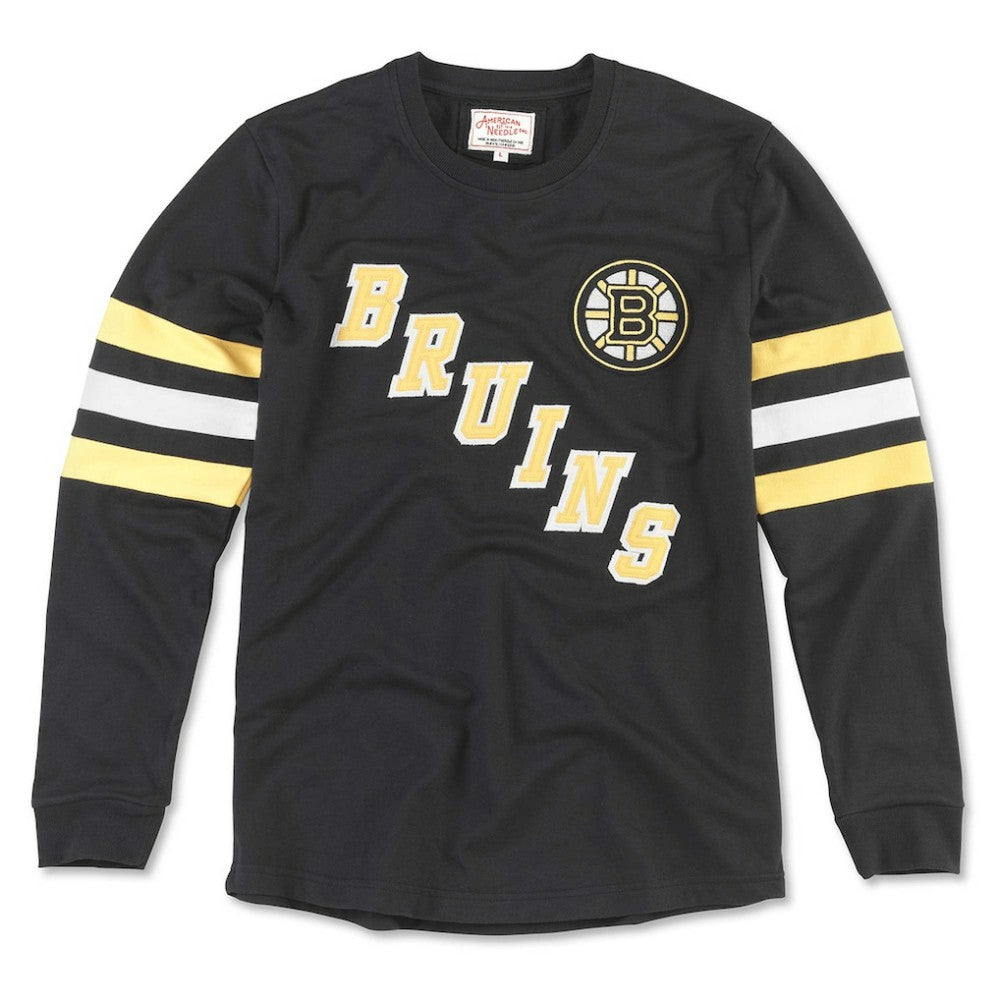 Boston Bruins American Needle Sudbury Long Sleeve T-Shirt -  NHL T-shirts