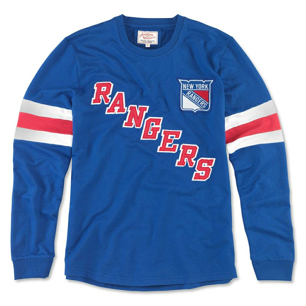 New York Rangers American Needle Sudbury Long Sleeve T-Shirt -  NHL T-shirts