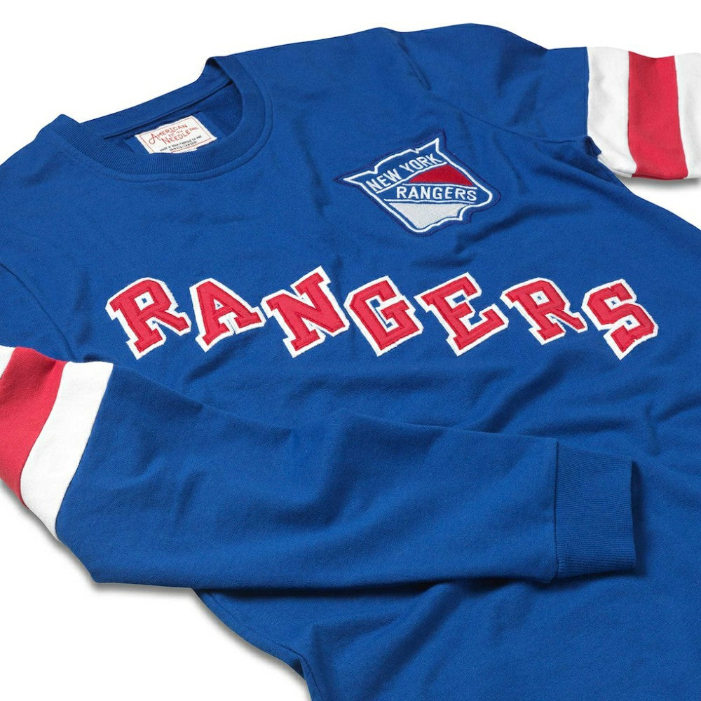 New York Rangers American Needle Sudbury Long Sleeve T-Shirt -  NHL T-shirts