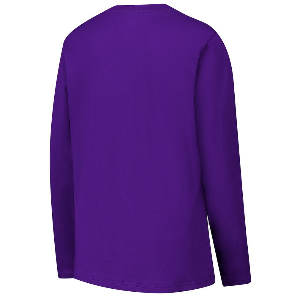Minnesota Vikings G-III 4Her by Carl Banks Women's Post Season Long Sleeve V-Neck T-Shirt | NFL New
