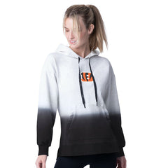 Cincinnati Bengals MSX by Michael Strahan Women's Daniela Pullover Hoodie | NFL Discount