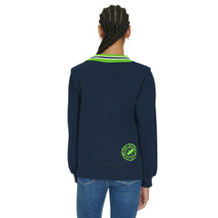 Seattle Seahawks Tommy Hilfiger Women's Alice V-Neck Pullover Sweatshirt | NFL US