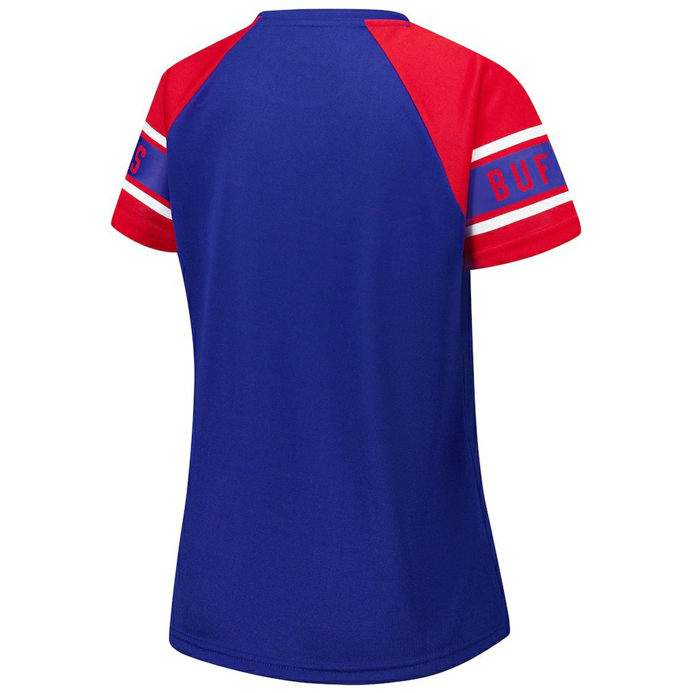 Buffalo Bills Starter Women's 1st Rounder Color Block Raglan Top | NFL US