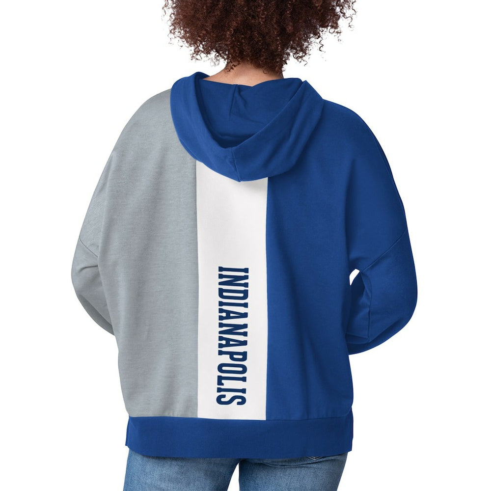 Indianapolis Colts Starter Women's Power Move Long Sleeve Pullover Hoodie | NFL Hot