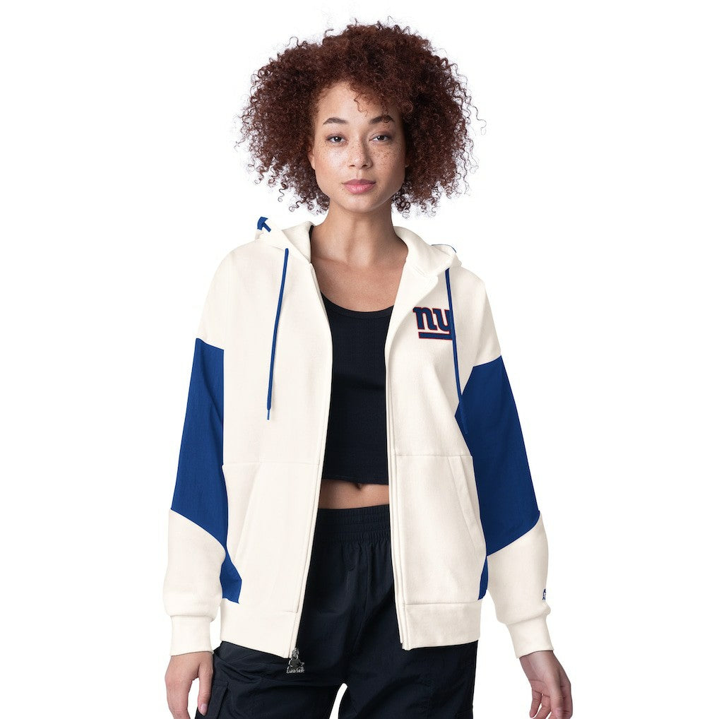 New York Giants Starter Women's Scrimmage Full-Zip Hoodie | NFL Outlet