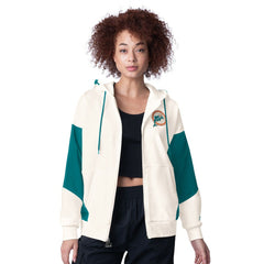 Miami Dolphins Starter Women's Scrimmage Full-Zip Hoodie | NFL Outlet