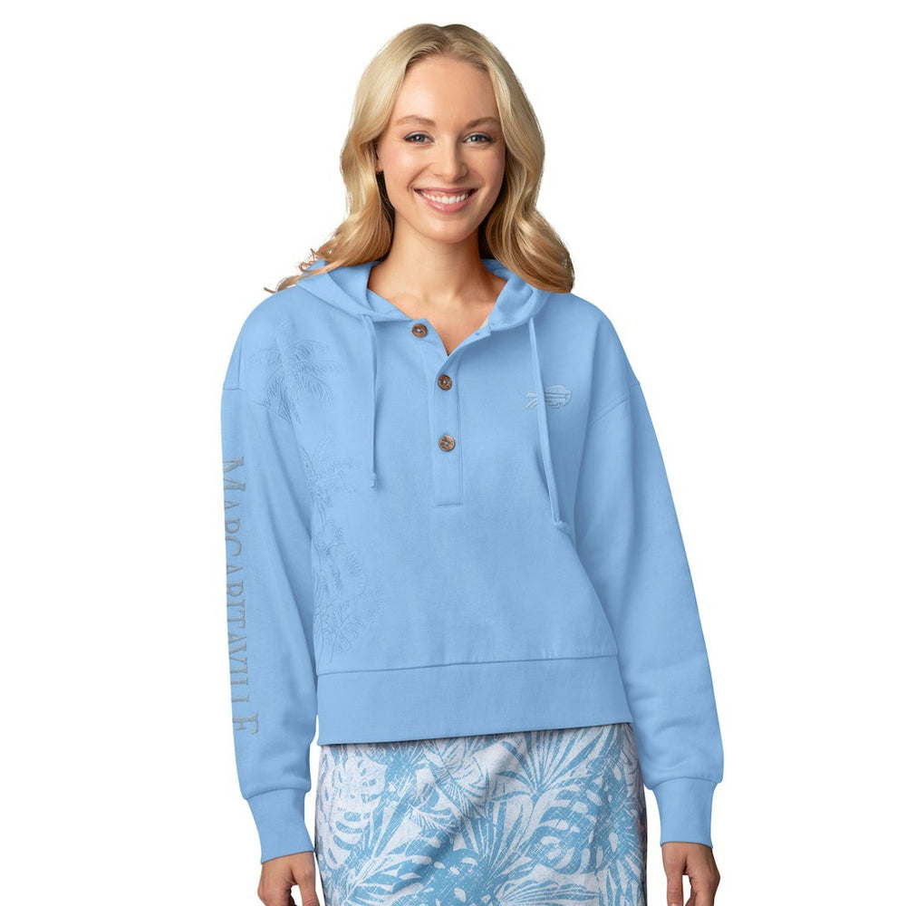 Buffalo Bills Margaritaville Women's Island Dream Solid Pullover Hoodie | NFL Online