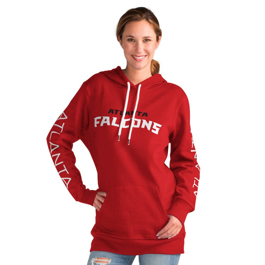 Atlanta Falcons G-III 4Her by Carl Banks Women's Extra Inning Pullover Hoodie | NFL US