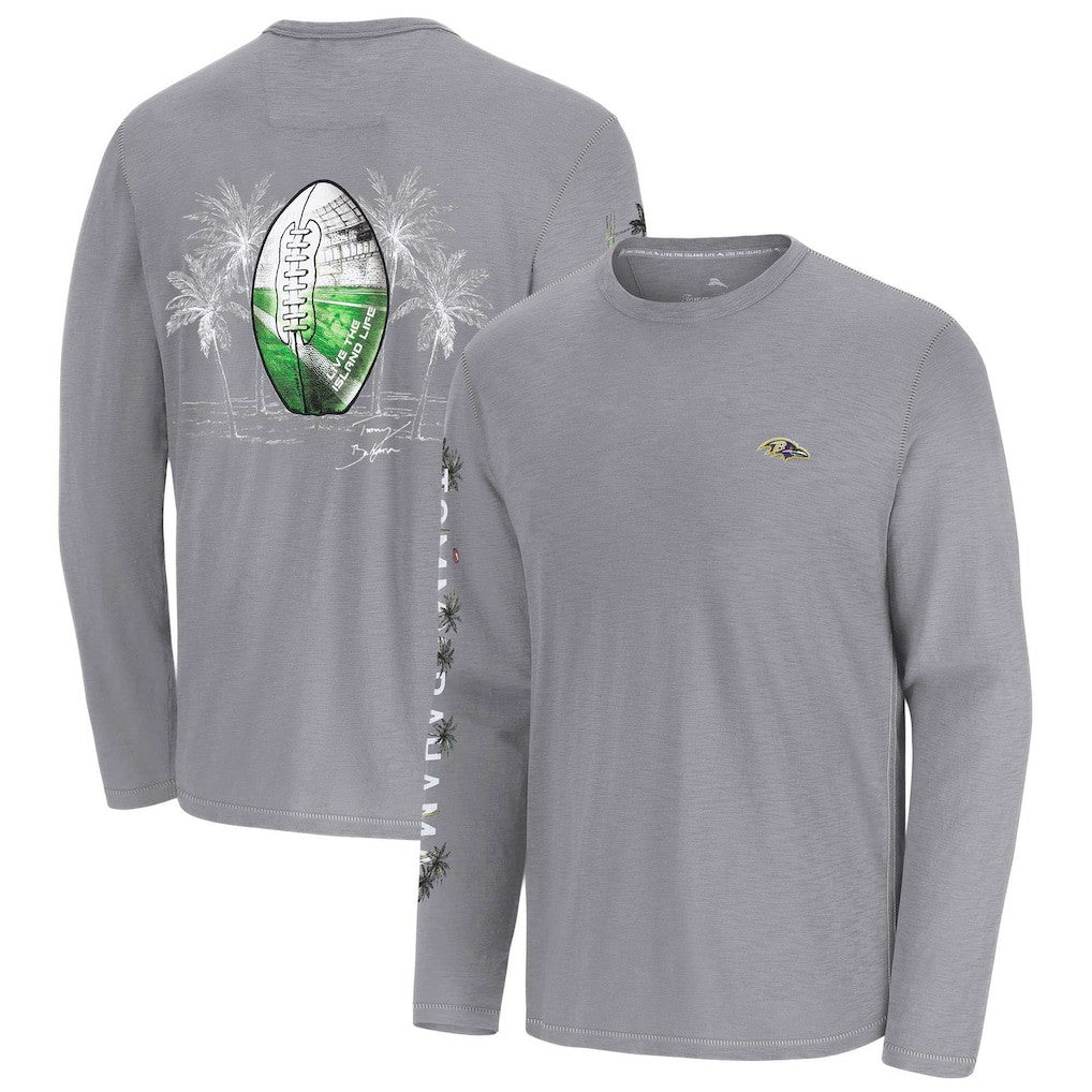 Baltimore Ravens Oasis Endzone Lux Long Sleeve T-Shirt | NFL Discount