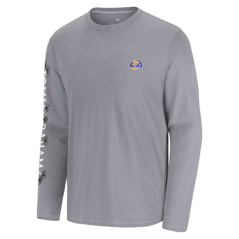 Los Angeles Rams Oasis Endzone Lux Long Sleeve T-Shirt | NFL Online