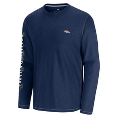 Denver Broncos Oasis Endzone Lux Long Sleeve T-Shirt | NFL Hot