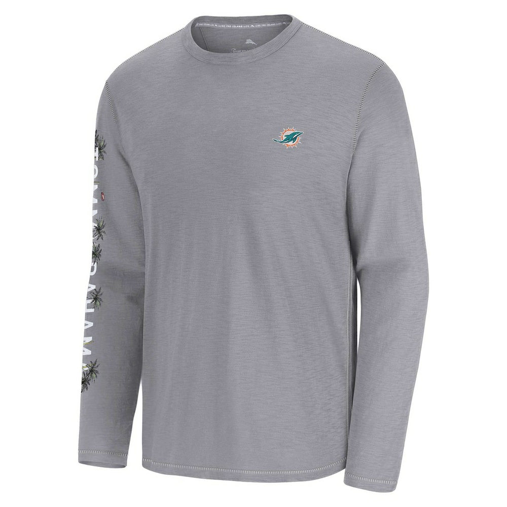 Miami Dolphins Oasis Endzone Lux Long Sleeve T-Shirt | NFL Outlet