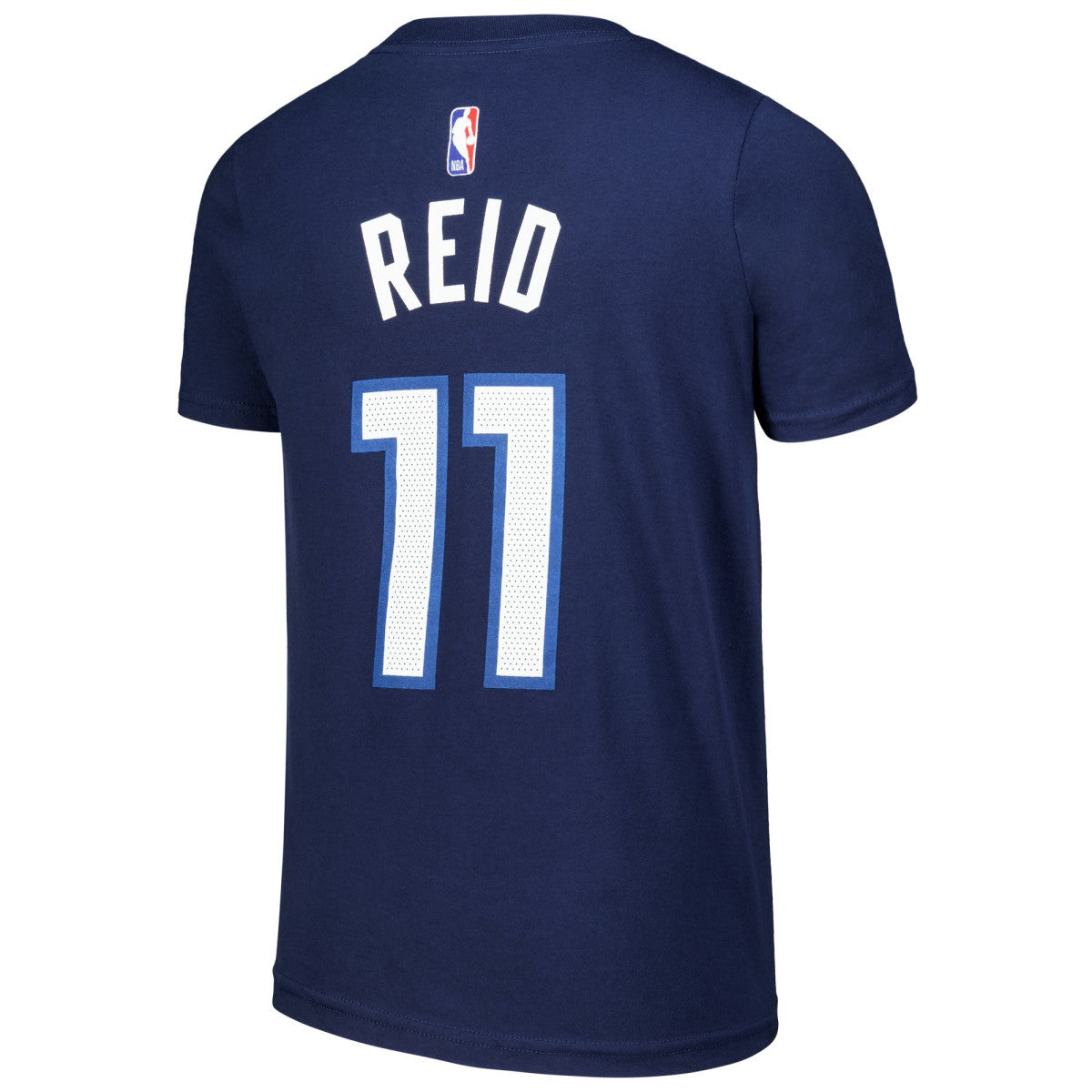 Navy Naz Reid Minnesota Timberwolves Youth Icon Edition Name & Number T-Shirt | NBA