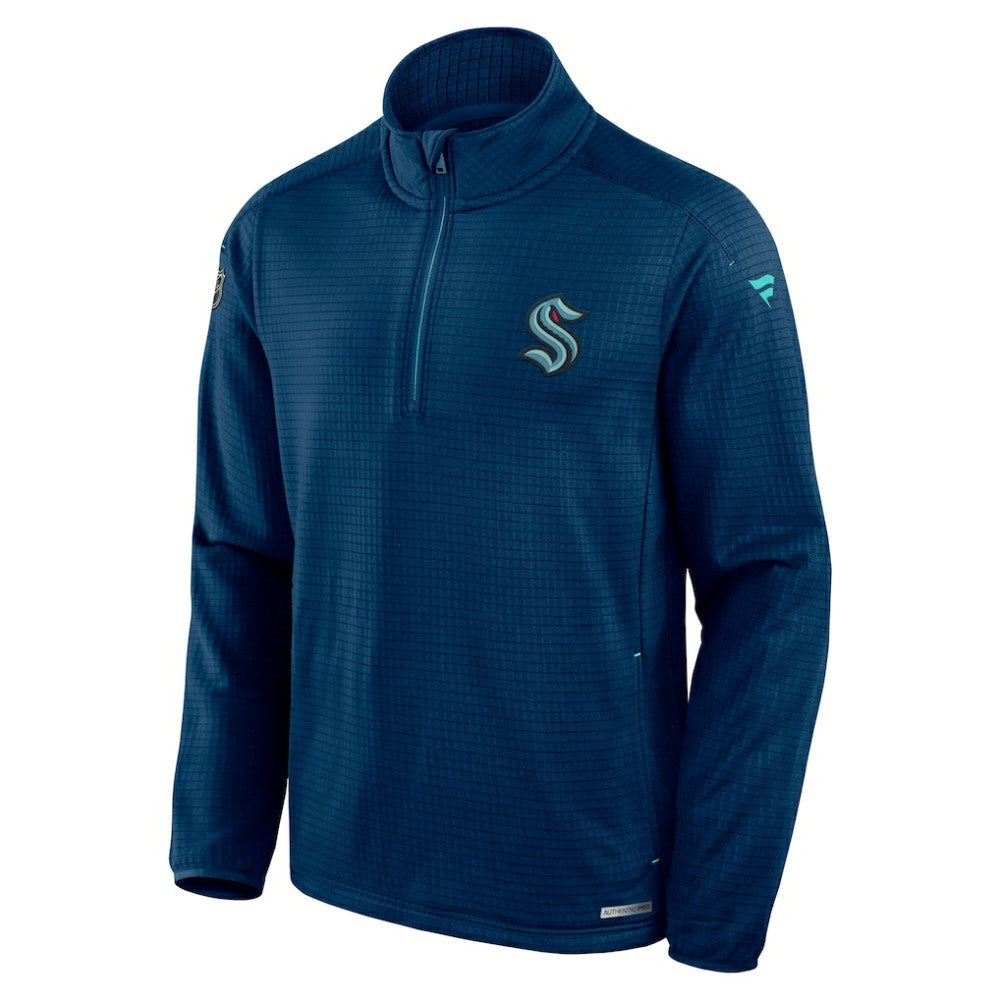 Seattle Kraken Fanatics Big & Tall Authentic Pro Quarter-Zip Top -  NHL