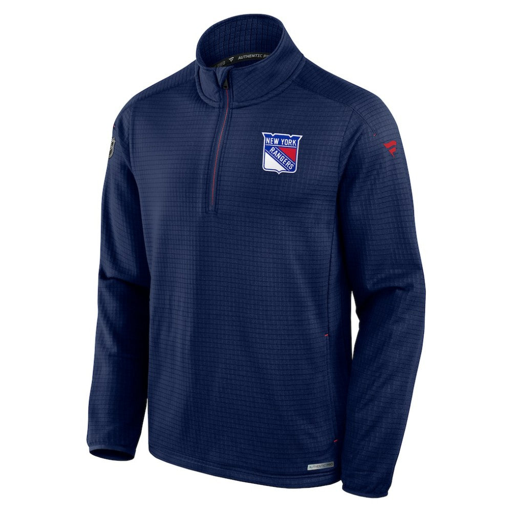 New York Rangers Fanatics Big & Tall Authentic Pro Quarter-Zip Top -  NHL