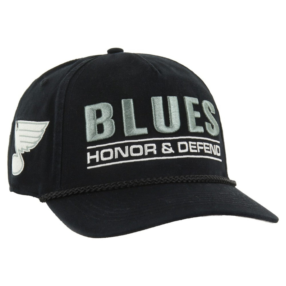 St. Louis Blues '47 OHT Military Appreciation Homeland Honor and Defend Hitch Adjustable Hat -  NHL Hats