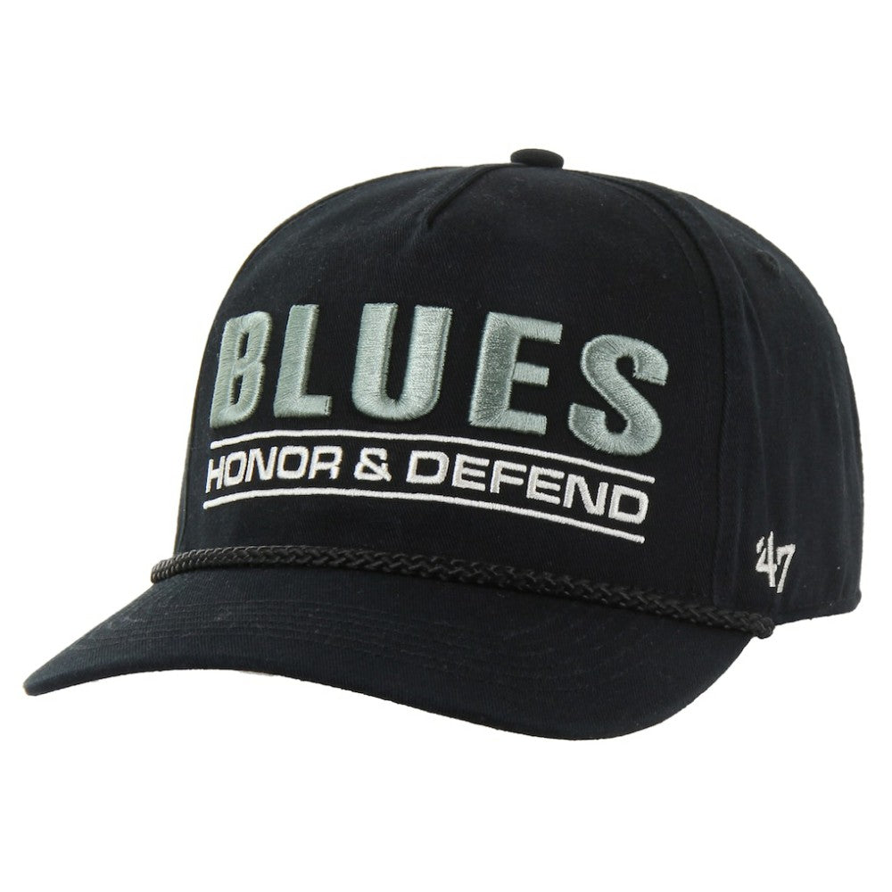 St. Louis Blues '47 OHT Military Appreciation Homeland Honor and Defend Hitch Adjustable Hat -  NHL Hats