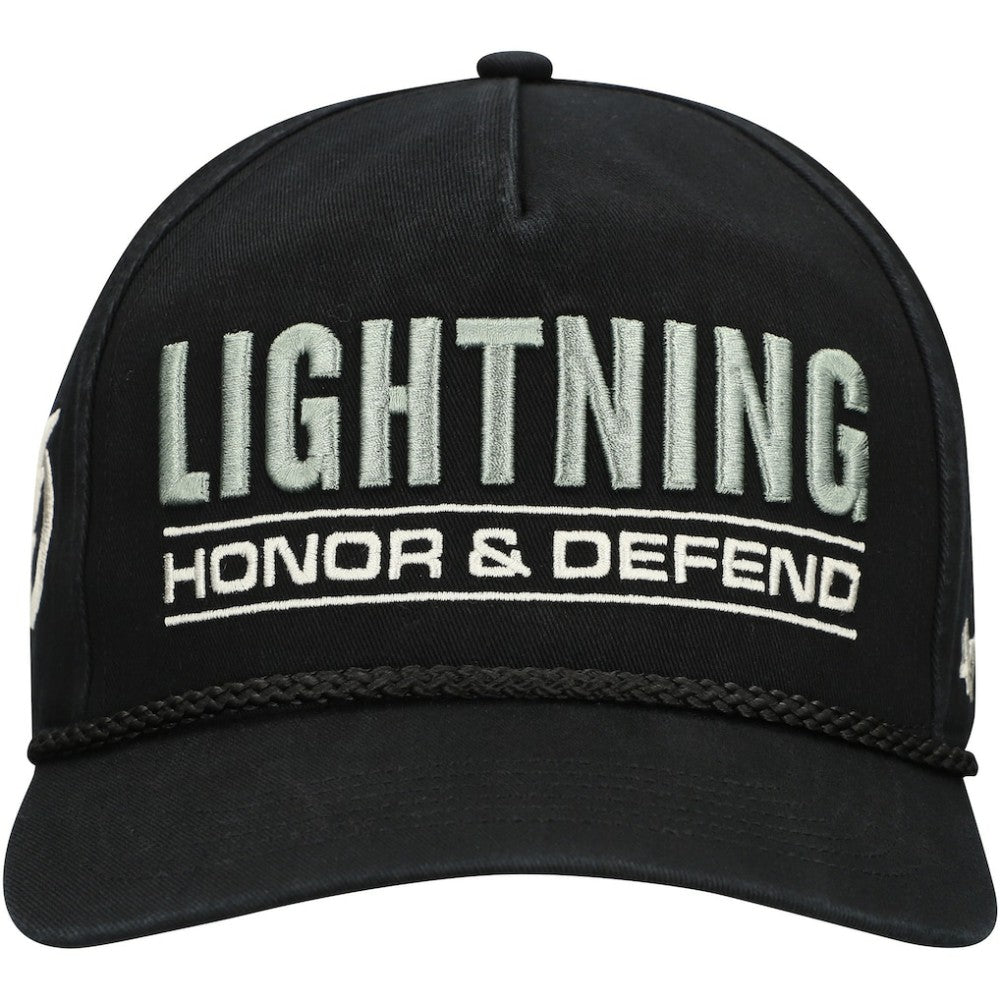 Tampa Bay Lightning '47 OHT Military Appreciation Homeland Honor and Defend Hitch Adjustable Hat -  NHL Hats