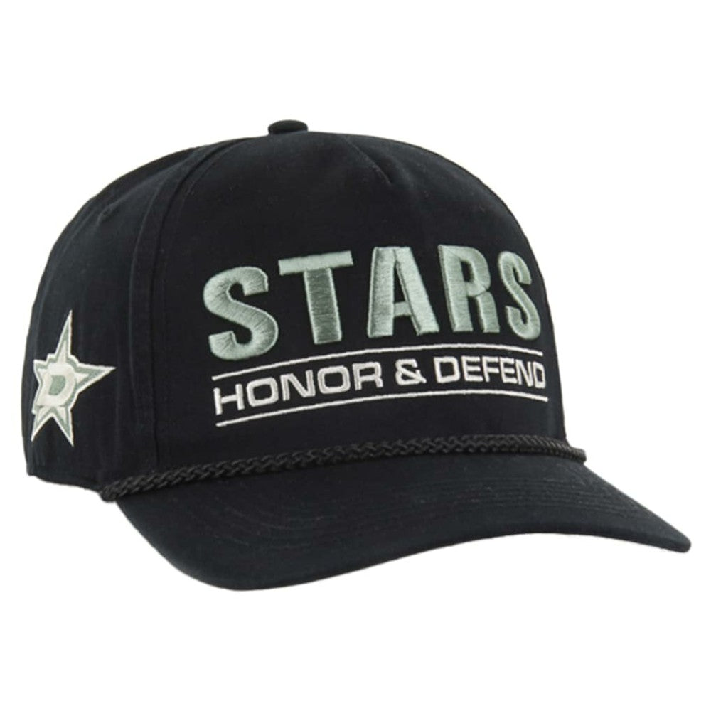 Dallas Stars '47 OHT Military Appreciation Homeland Honor and Defend Hitch Adjustable Hat -  NHL Hats