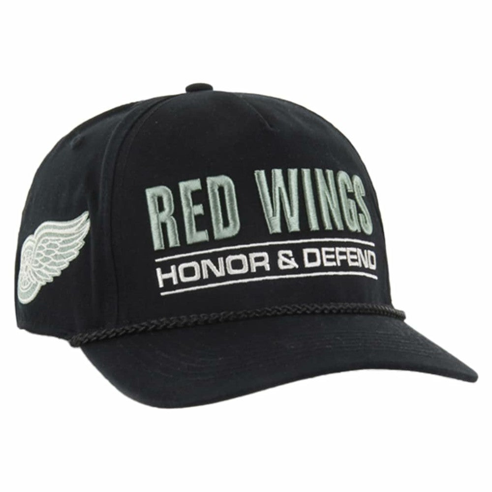 Detroit Red Wings '47 OHT Military Appreciation Homeland Honor and Defend Hitch Adjustable Hat -  NHL Hats