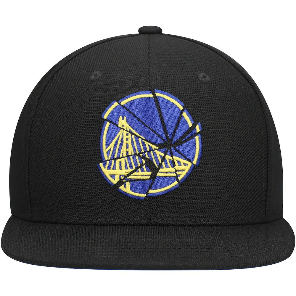Black Golden State Warriors Shattered Snapback Hat sale | NBA