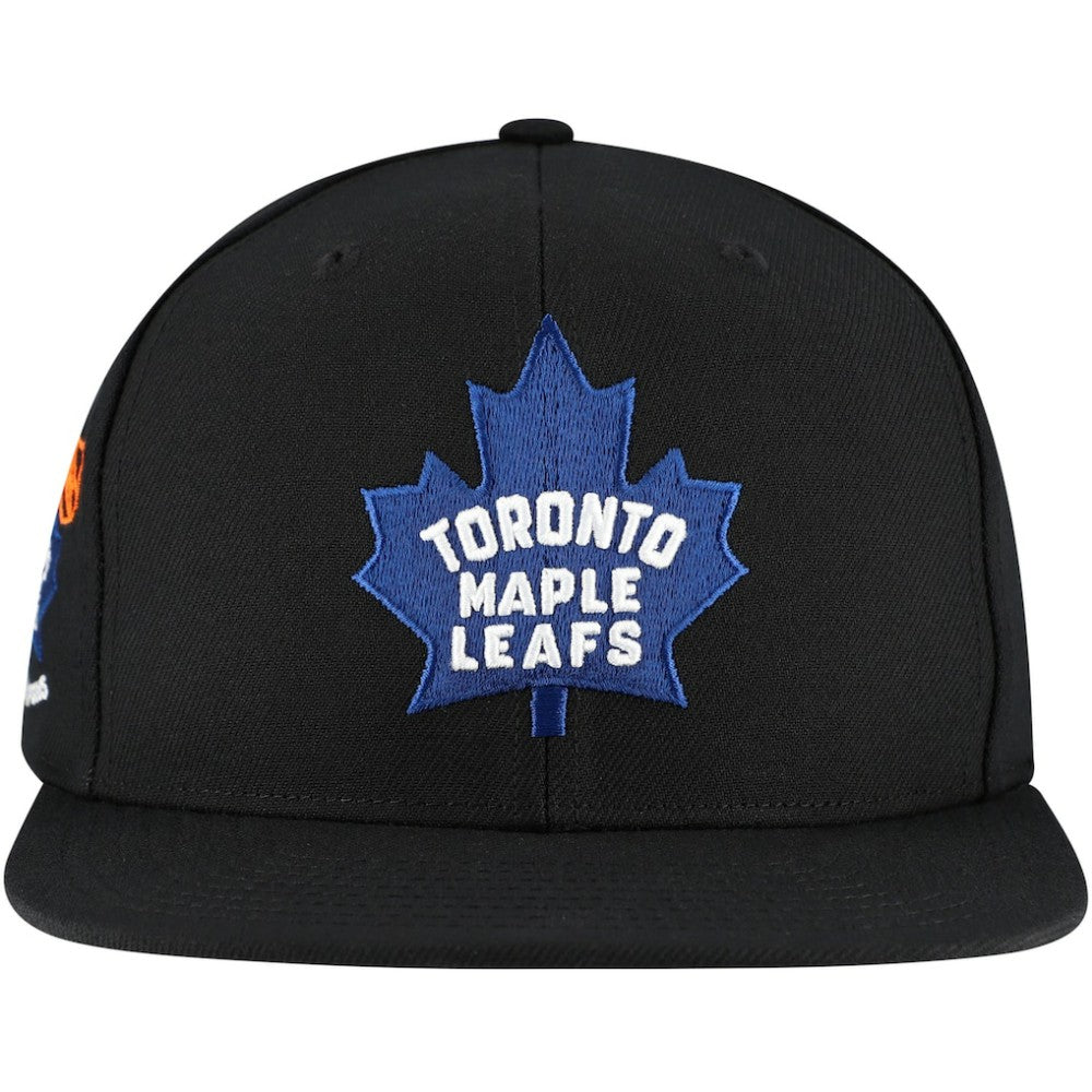 Toronto Maple Leafs Mitchell & Ness Core Top Spot Snapback Hat -  NHL Hats