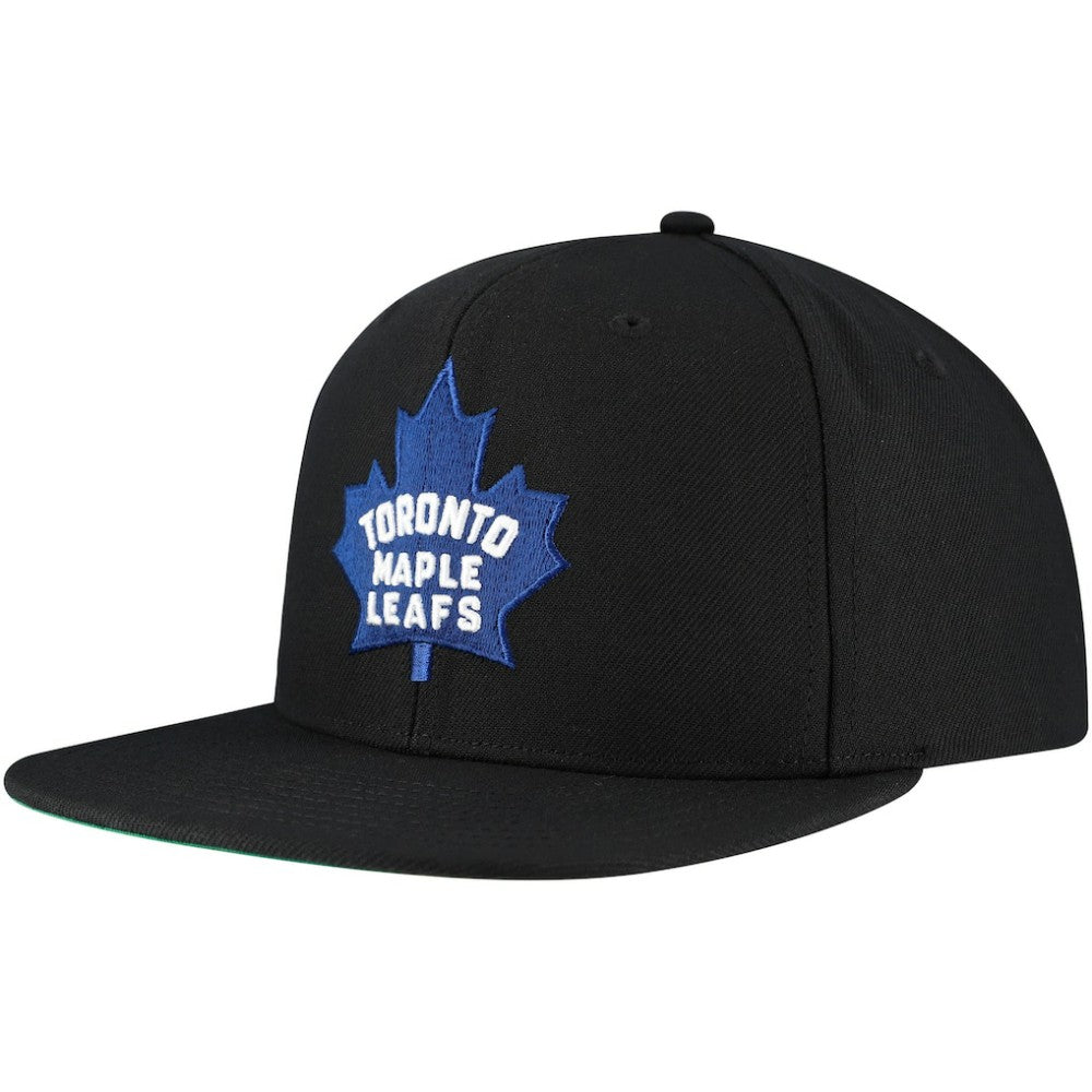 Toronto Maple Leafs Mitchell & Ness Core Top Spot Snapback Hat -  NHL Hats
