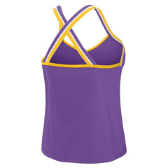 Minnesota Vikings WEAR by Erin Andrews Women's Cross Strap Tri-Blend Tank Top | NFL Near me
