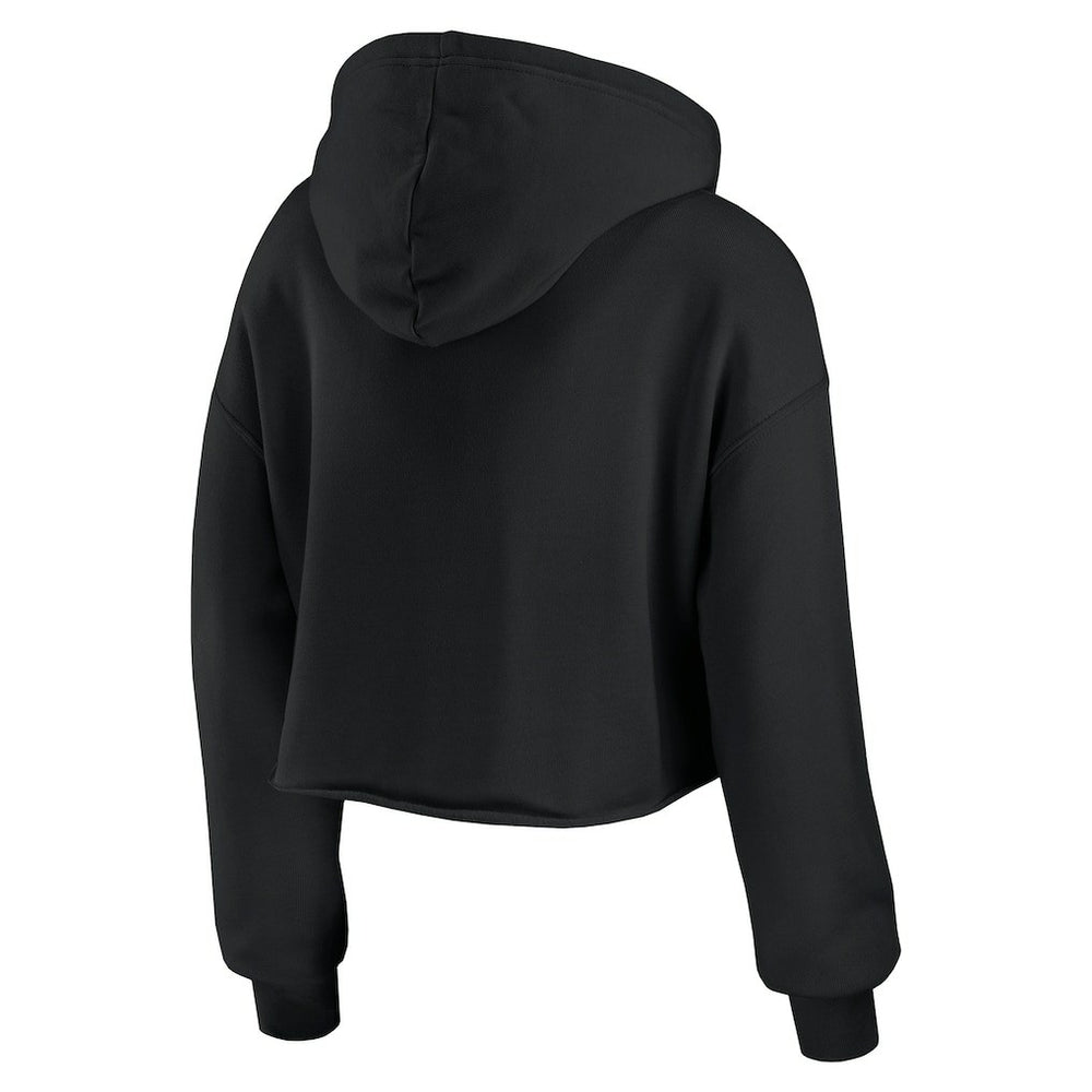 New York Giants WEAR by Erin Andrews Women's Prime Cropped Pullover Hoodie | NFL Online