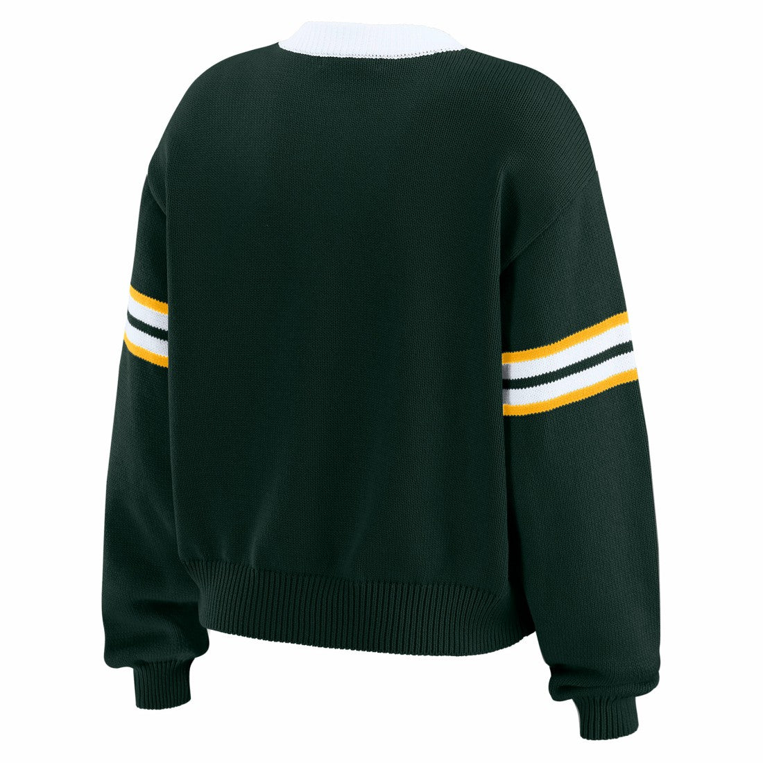 Green Bay Packers WEAR by Erin Andrews Women's Lace-Up Sweater | NFL Outlet