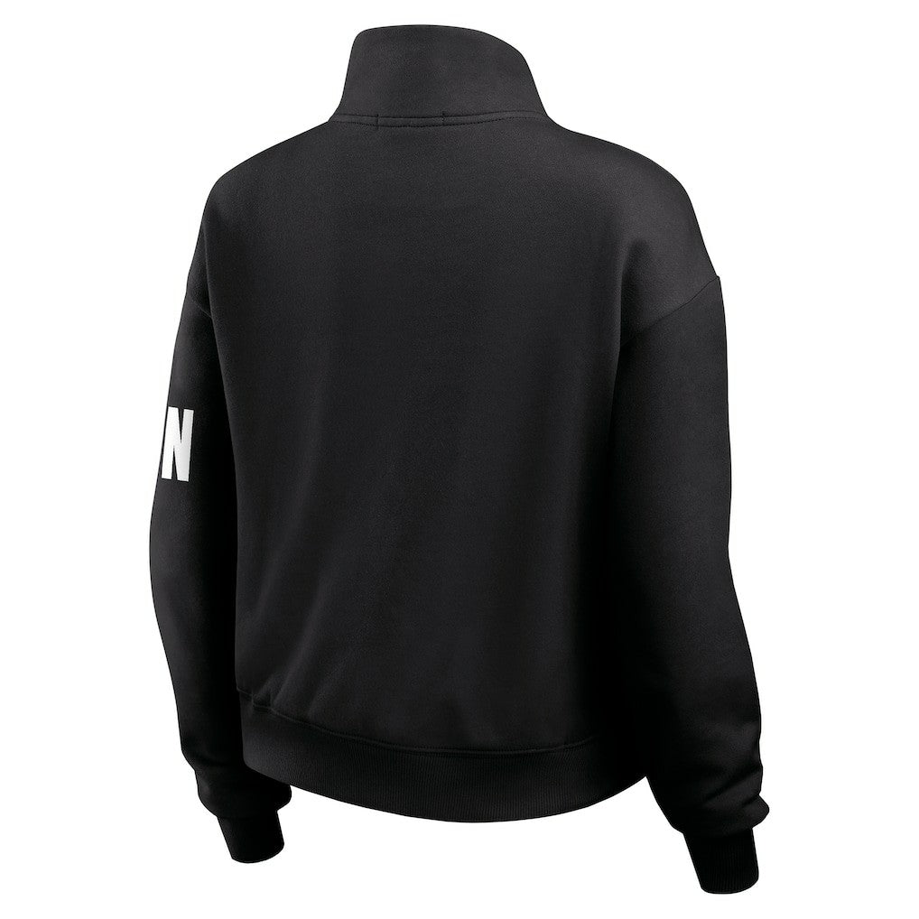 Cincinnati Bengals WEAR by Erin Andrews Women's Quarter-Zip Jacket | NFL Hot