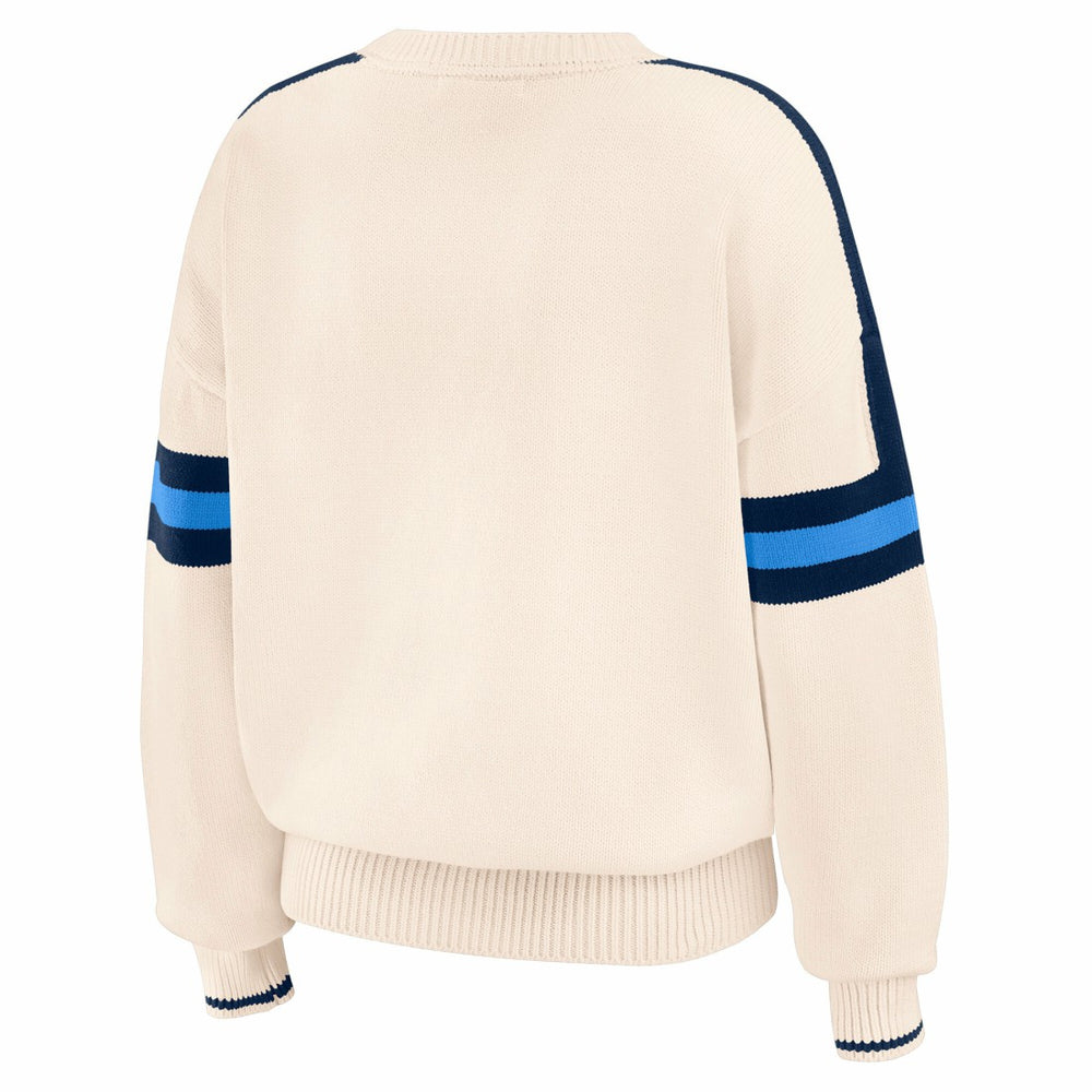 Tennessee Titans WEAR by Erin Andrews Women's Stripe Pullover Sweater | NFL Near me