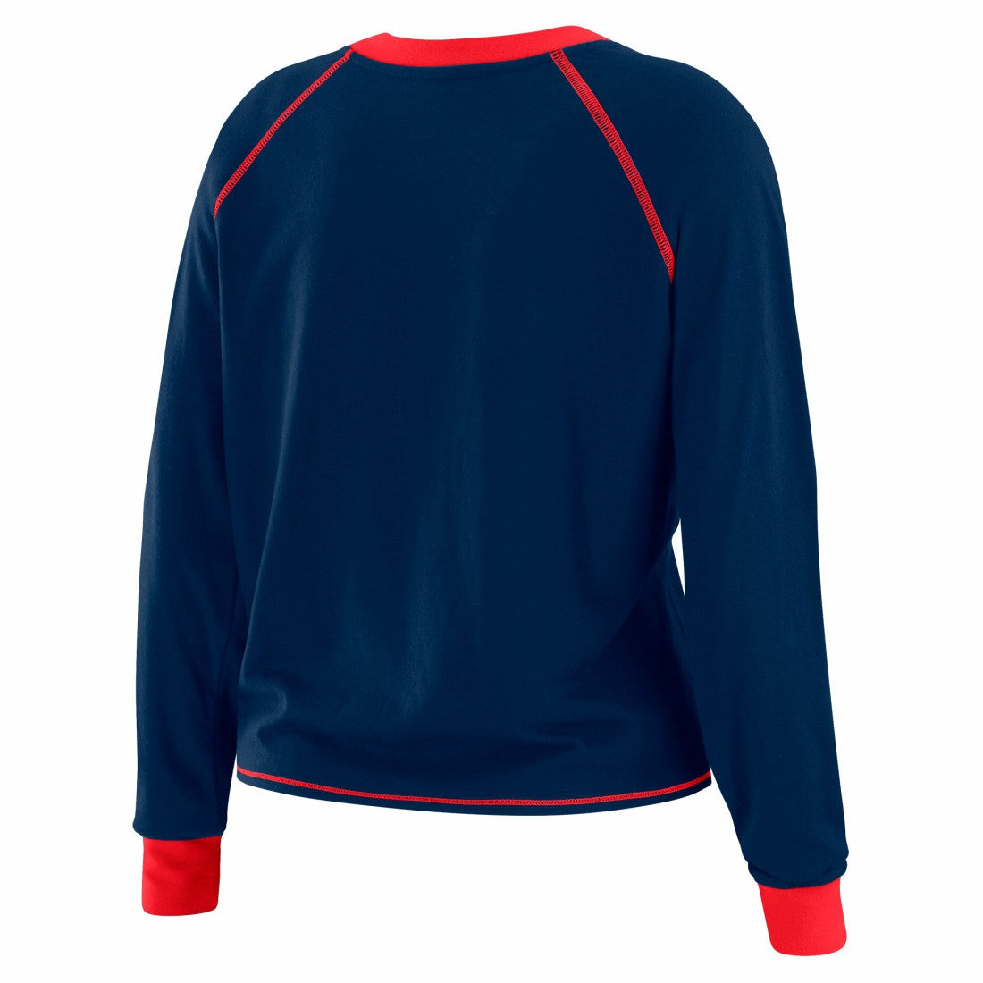 New York Giants WEAR by Erin Andrews Women's Tie-Front Long Sleeve T-Shirt | NFL US