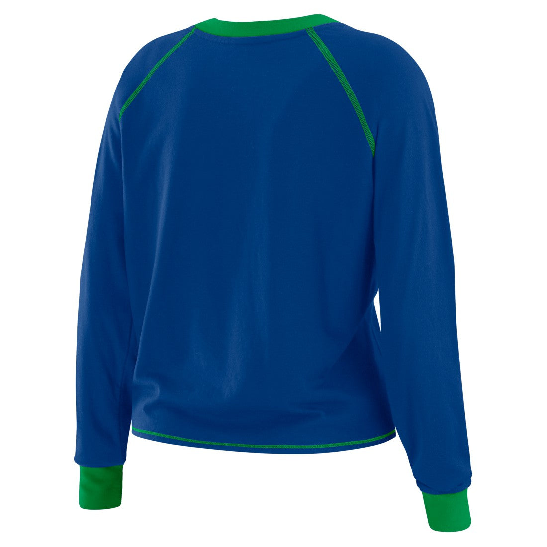 Seattle Seahawks WEAR by Erin Andrews Women's Tie-Front Long Sleeve T-Shirt | NFL Outlet