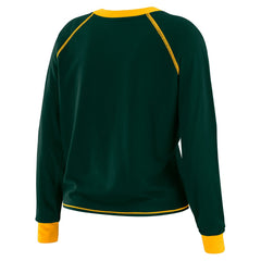 Green Bay Packers WEAR by Erin Andrews Women's Tie-Front Long Sleeve T-Shirt | NFL US