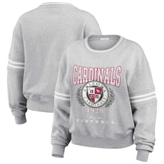 Arizona Cardinals WEAR by Erin Andrews Women's Cropped Pullover Sweatshirt | NFL US