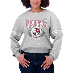 Arizona Cardinals WEAR by Erin Andrews Women's Cropped Pullover Sweatshirt | NFL US