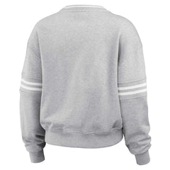 Houston Texans WEAR by Erin Andrews Women's Cropped Pullover Sweatshirt | NFL Discount