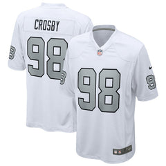 Las Vegas Raiders Maxx Crosby  Alternate Game Jersey | NFL Near me